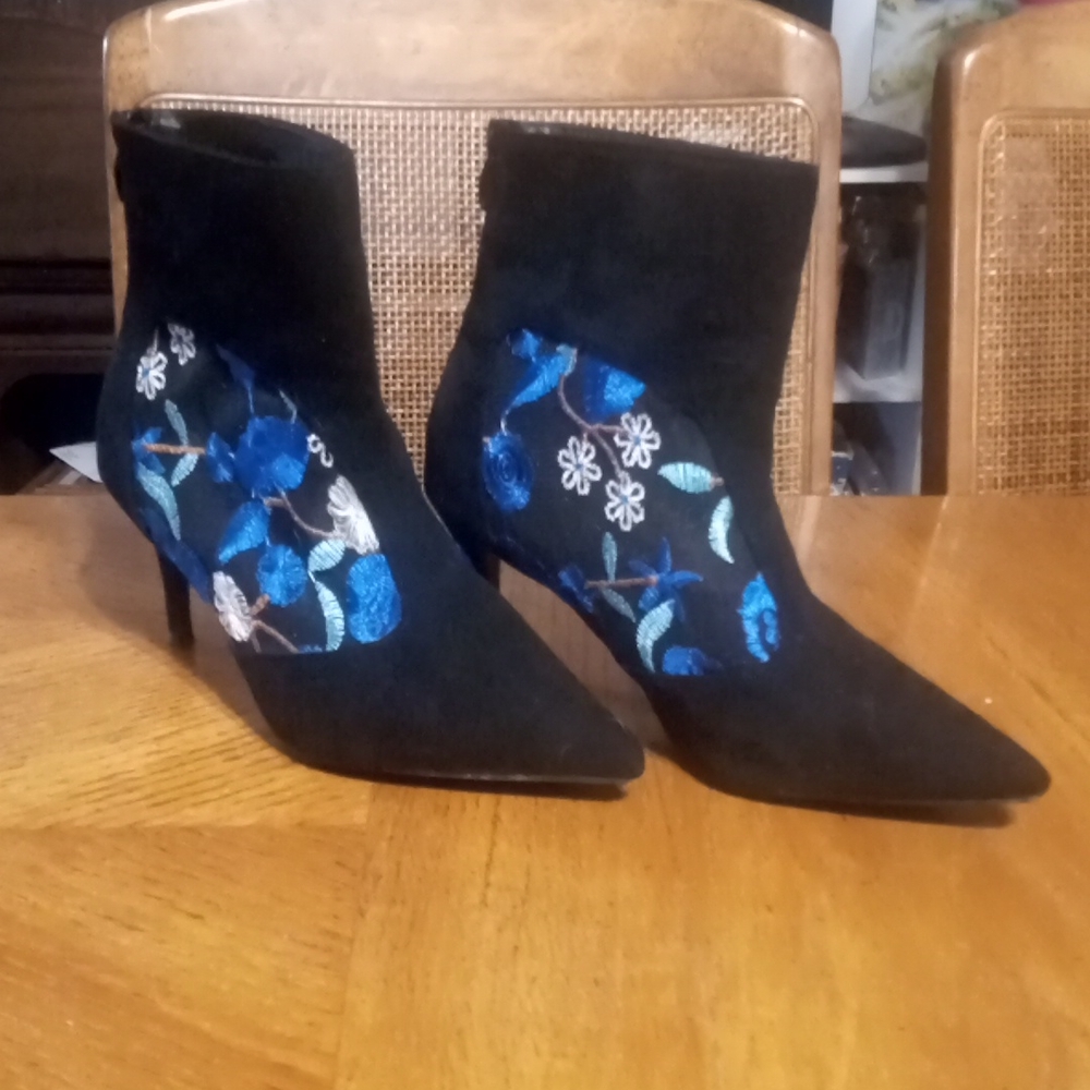 Black Suede Boots